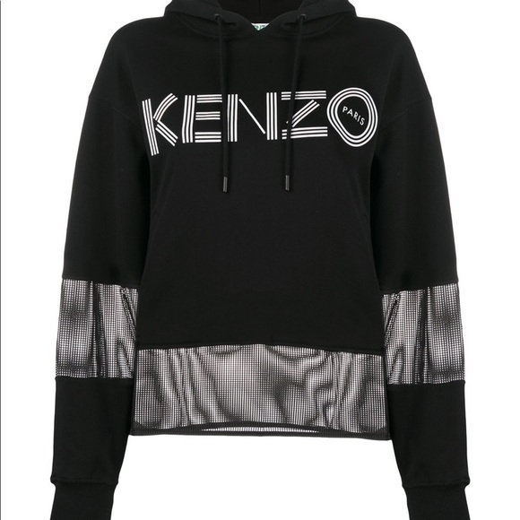 Kenzo Tops - 🙈SOLD🐯NWT- Black Kenzo Hoodie.